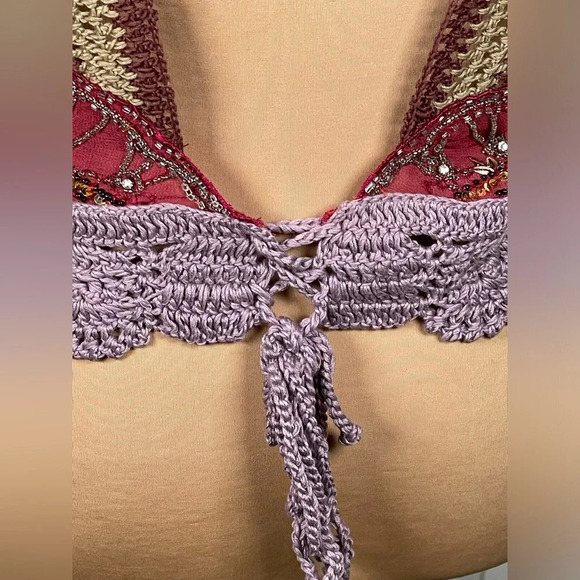 SOLD NWT Free People Hi There Halter Top Medium - Picture 11 of 16